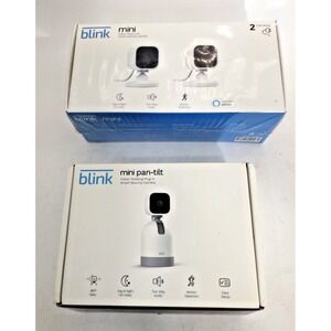 Blink Mini Pan-Tilt Camera & 2 indoor Mini Cameras - *NEW* in BOX